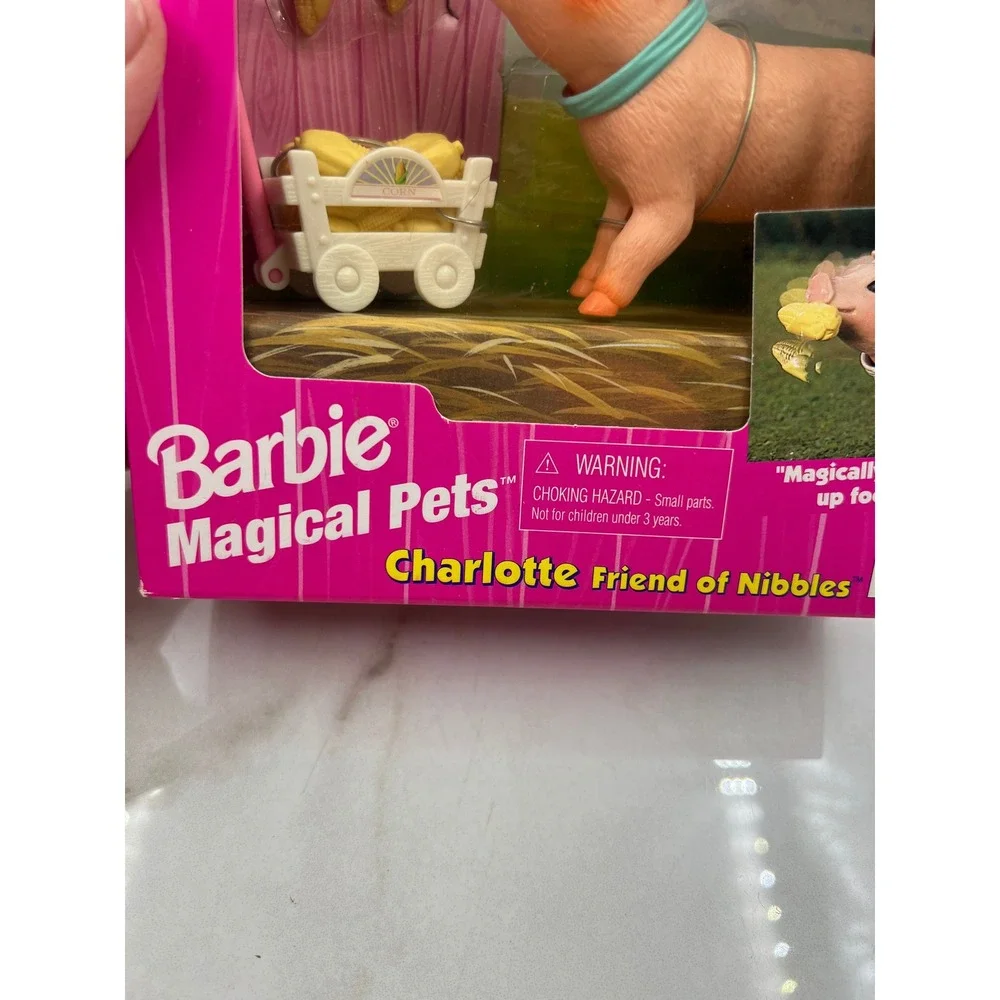 VTG 1997 Barbie Magical Pets Charlotte Pig Friend of Nibbles Mattel 67603 NIB